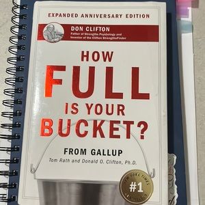 Hardcover book, How full is your bucket
